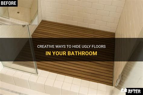 Creative Ways To Hide Ugly Floors In Your Bathroom Shunshelter