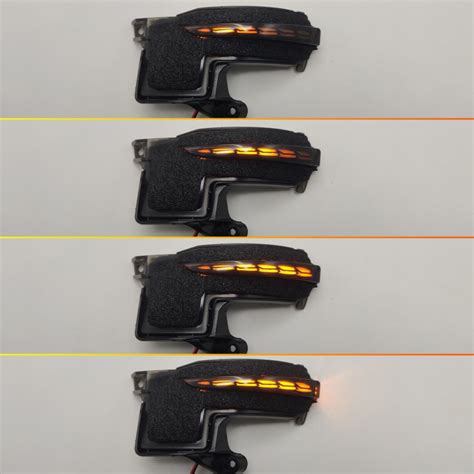 Led Side Mirror Sequential Dynamic Turn Signal Light For Toyota Bz4x 2023 2024