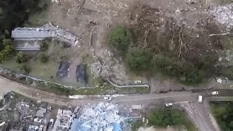 Drone footage captures devastation after Seychelles explosion | News ...