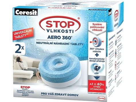 CERESIT Stop Vlhkosti Aero 360 2 v 1 2 450 g náhradné tablety MaxEshop