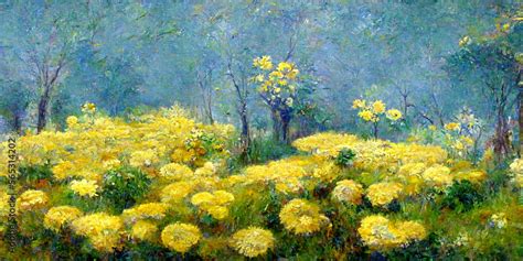 flowers paintings monet painting claude impressionism paint landscape ...