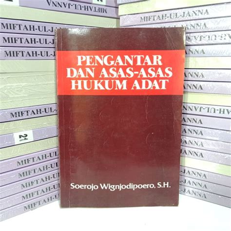 Jual Buku Original Pengantar Dan Asas Asas Hukum Adat Shopee Indonesia