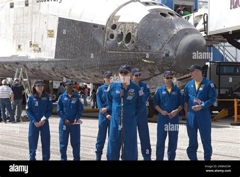 Cape Canaveral Fla At The Shuttle Landing Facility At Nasa S