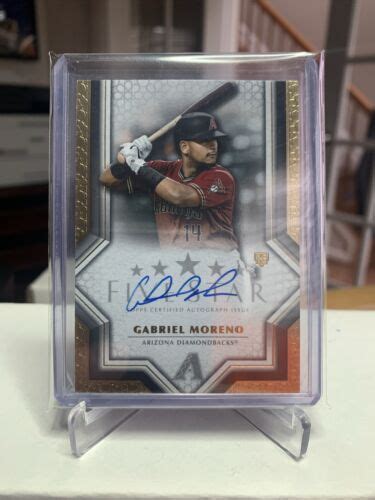 2023 TOPPS FIVE STAR GABRIEL MORENO ROOKIE ON CARD AUTO ARIZONA