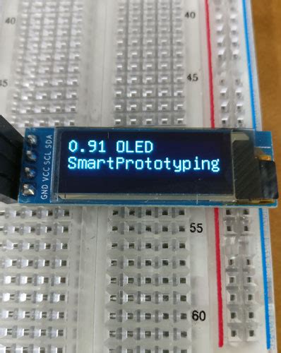 OLED Display with Arduino Uno - A "Hello World" Tutorial