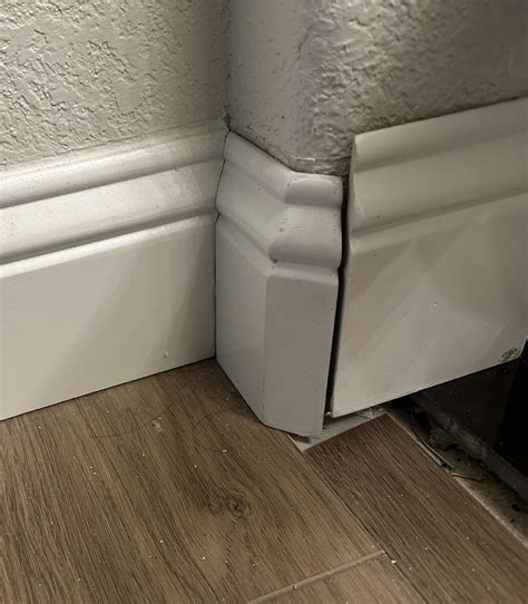 Baseboards On Uneven Floors R Homerenovations