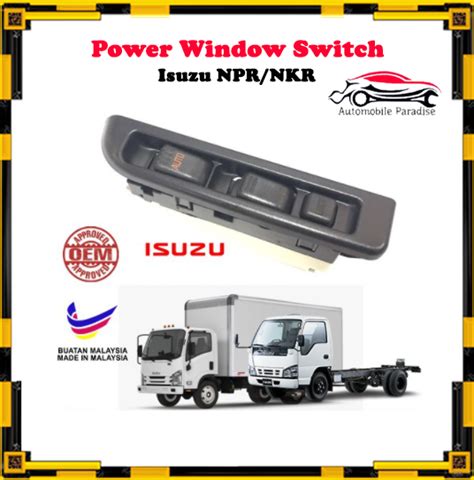 Isuzu Npr Nkr Main Power Window Switch Oem Fitting Made In