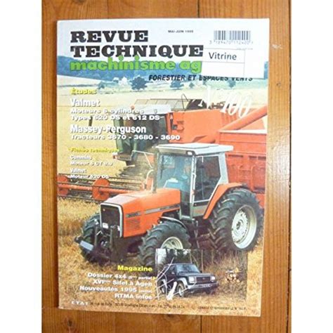 Amazon Fr Revue Technique Tracteur Agricole Et Machinisme Massey