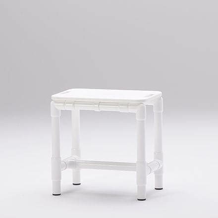 Tabouret De Douche Dh Rcn Medizin Sans Dossier En Plastique