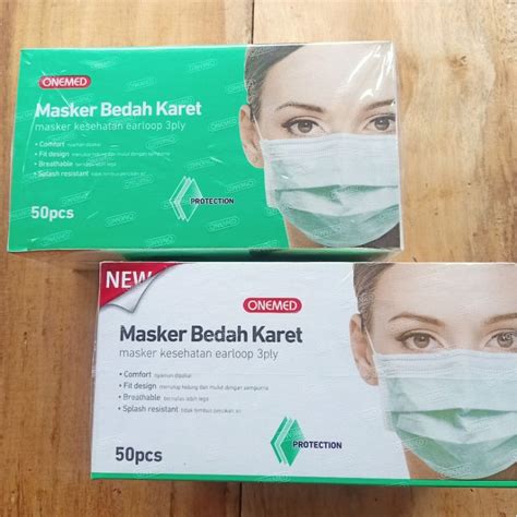 Jual MASKER ONEMED MEDIS ISI 50PCS Shopee Indonesia