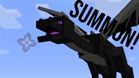 How To Spawn The ENDER DRAGON In Minecraft Bedrock Edition YouTube