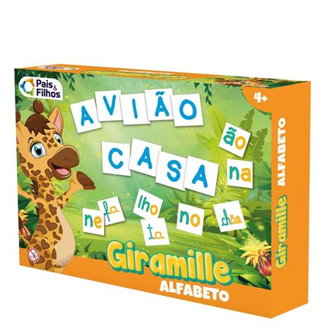 Como Se Escreve A Palavra Girafa - Jogo Educativo Alfabeto Da Girafa Giramille | Auge App Representações