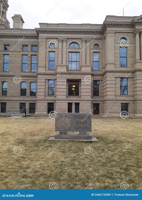 Capital Building Cheyenne, Wyoming Editorial Image - Image of wood ...