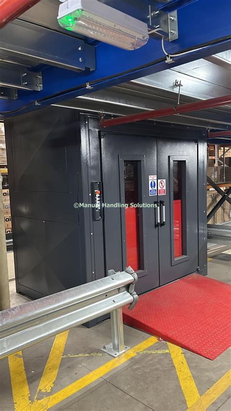 Mezzanine Goods Lift Birmingham Double Column Goods Lift