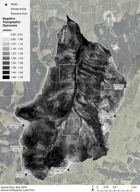 2.: (continued) Maps of the segmented features: (a) slope gradient, (b)... | Download Scientific ...