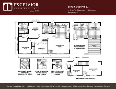 Schult Legend 21 Modularmanufactured Excelsior Homes West Inc