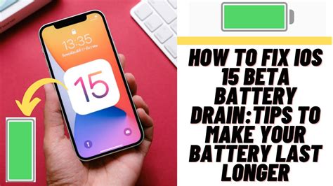 How To Fix Ios Battery Drain Tips To Make Your Battery Last Longer