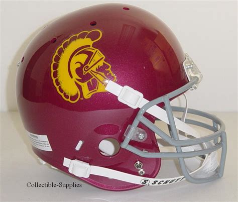 USC TROJANS REPLICA SCHUTT FULL SIZE FOOTBALL HELMET | eBay