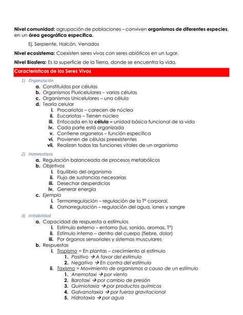 Solution Introducci N A La Biolog A Tema Clasificaci N De Los Seres