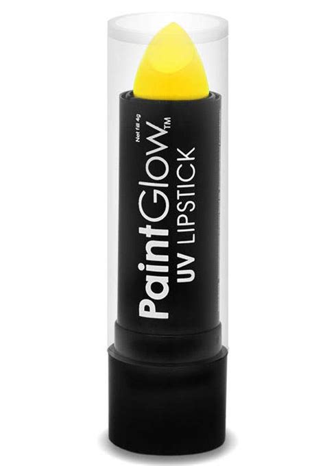 Neon Yellow Blacklight Lipstick Fluro Yellow Uv Costume Lipstick