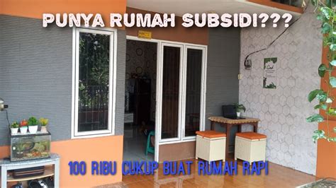 Modal 100rb Ide Kreatif Mempercantik Teras Rumah Subsidi