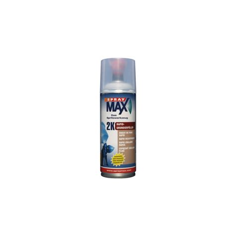 Spraymax 2k Rapid Grundierfüller Grau 400 Ml Alpa Industrielack