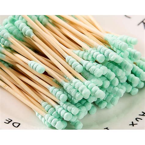 100pcs Pack Double Head Cotton Swab Disposable Women Makeup Cotton