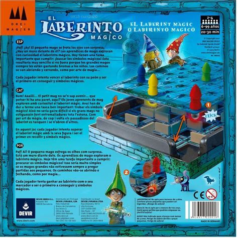 Labirinto Magico Jogo De Tabuleiro Devir