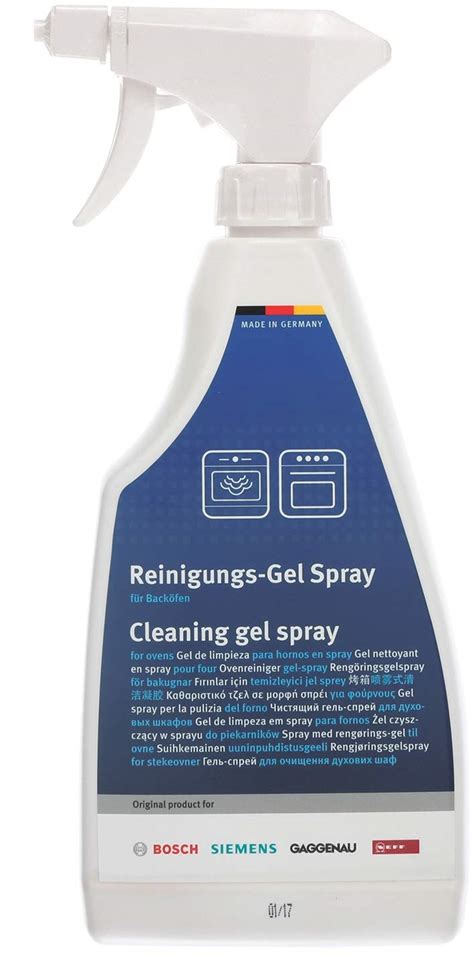 Bosch Siemens Cleaning Gel Spray For Oven Ask Supply Chain Llp