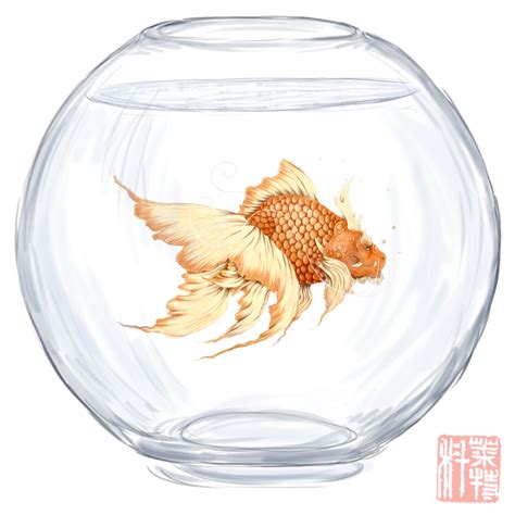 Fish Bowl Sketch at PaintingValley.com | Explore collection of Fish ...