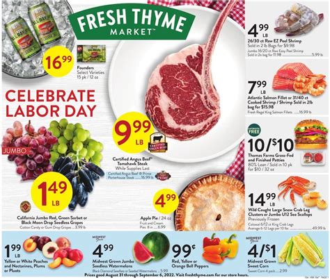 Fresh Thyme Weekly Ad Aug 31 Sep 6 2022 Weeklyads2