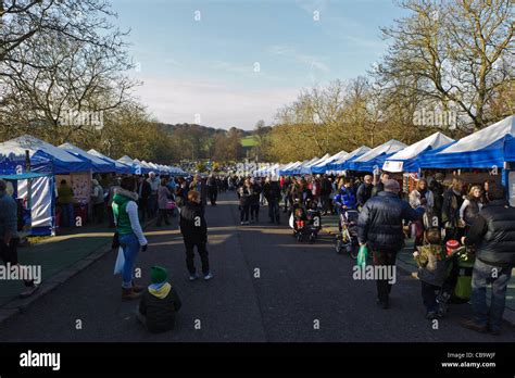 Chatsworth Christmas Market Stock Photo - Alamy