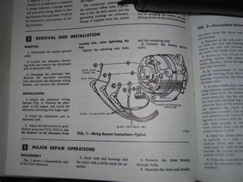 Mustang Alternator Wiring Diagram