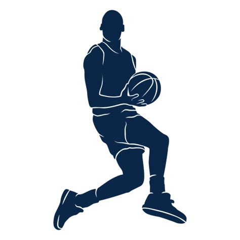 Diseño Png Y Svg De Jugador De Baloncesto Masculino Juego Corte Para