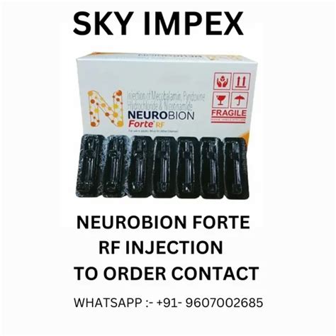 Neurobion Forte Rf Injection Ml At Piece In Nagpur Id