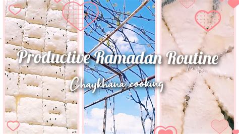 Productive Ramadan Routine My Daily Routine In Ramadan Preparing Food