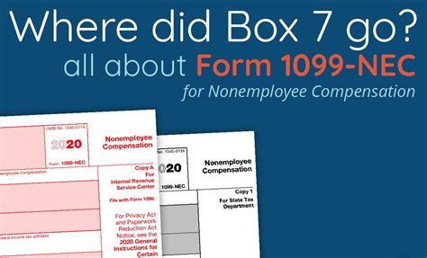 1099 Nec Nonemployee Compensation National Tax Office