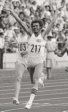 Alberto Juantorena of Cuba wins the 800m. at the 1976 Olympics. | Track ...