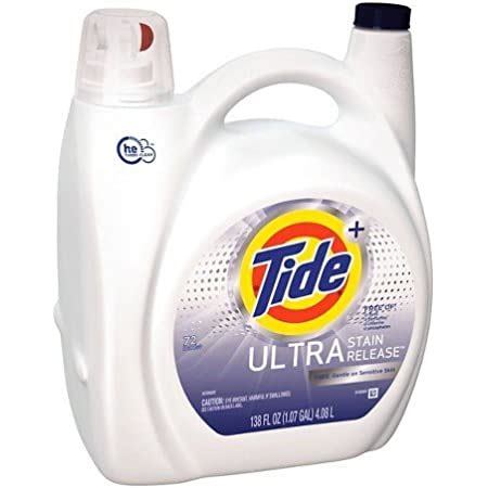 Amazon Tide Plus Ultra Stain Release He Turbo Clean Laundry