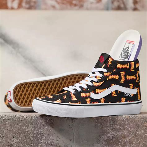 Thrasher X Vans Sk Hi And Old Skool Release Date Sneakernews