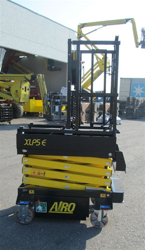 XLP5 E DUAL Push Around Electric Scissor Lift AIRO