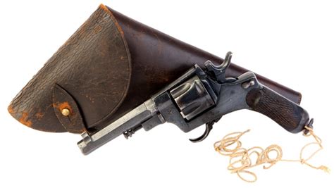 Deactivated Wwi And Wwii Italian Castelli M1889 Revolver Axis