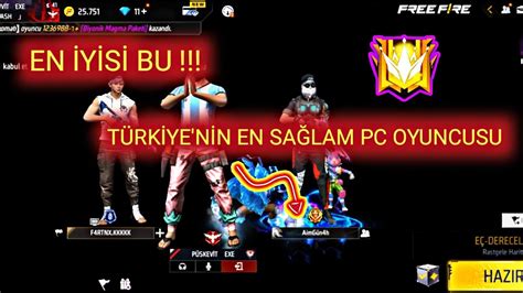 TÜRKİYE NİN EN SAĞLAM PC OYUNCUSU İLE VS ATTIM AimGün4h vs Vash FF