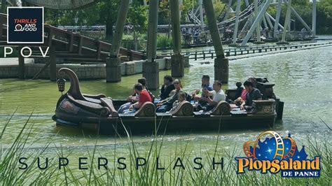 SuperSplash At Plopsaland De Panne On Ride POV YouTube