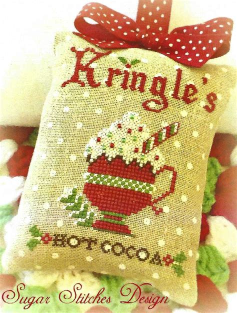 Kringles Hot Cocoa By Sugar Stitches Design Counted Cross Stitch