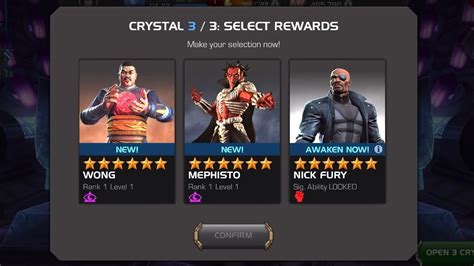 Open 3x 6 Star Nexus And Featured 6 Star Crystal Marvel Contest Of Champions Youtube