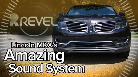 2017 Lincoln MKX Revel Sound System Feature Focus YouTube