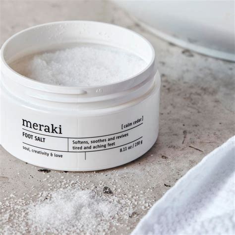 Meraki Foot Salt Calm Cedar Livingshopdk