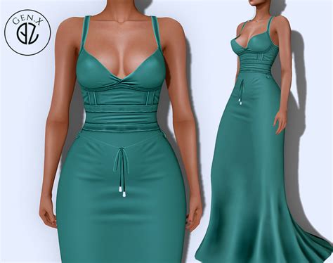 Second Life Marketplace Bycrash Full Perm Mesh Sleek Gown Belleza Gen