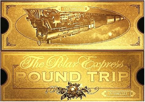 Printable Polar Express Tickets Google Search Polar Express